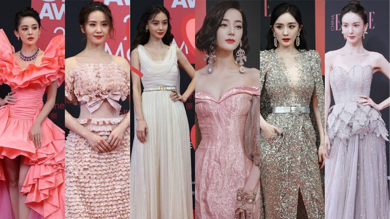 Các mẫu váy ở Hoa Ngữ thường sặc sỡ và đủ kiểu dáng. (Ảnh: Internet)