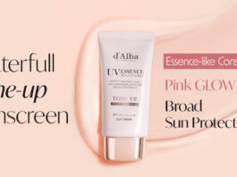 kem chống nắng nâng tông da d Alba Waterfull Tone-up Sun Cream SPF 50+