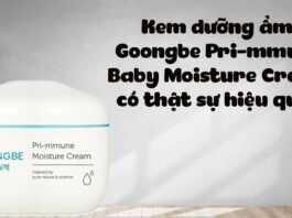 kem dưỡng ẩm Goongbe Pri-mmune Baby Moisture Cream (Ảnh: internet)