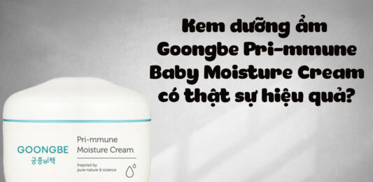 kem dưỡng ẩm Goongbe Pri-mmune Baby Moisture Cream (Ảnh: internet)
