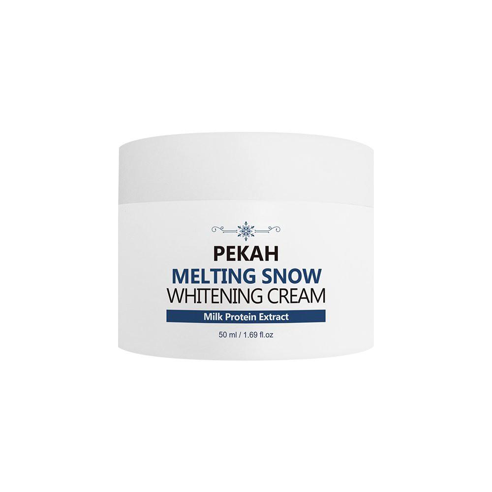 kem dưỡng trắng nâng tone da PEKAH Melting Snow Whitening Cream