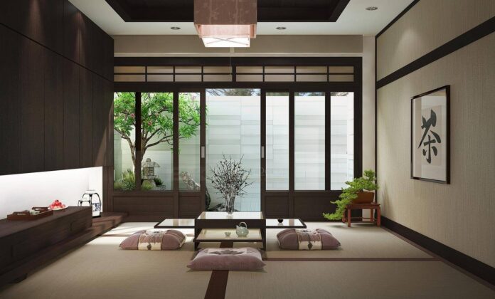 Thiết kế phong cách nội thất Nhật Bản, sử dụng đồ gọn gàng, tiện lợi và tối giản (ảnh: Internet)