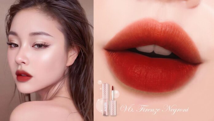 Review son kem lì Merzy The First Velvet Tint V6 Siren – phiên bản cải tiến mới nhất có gì hay? Merzy The First Velvet Tint V6 Siren có chất son mịn lì , mềm mại hơn (Nguồn: Internet)