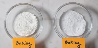 Muối nở và bột nở là 2 loại sản phẩm khác nhau (Ảnh: Internet)