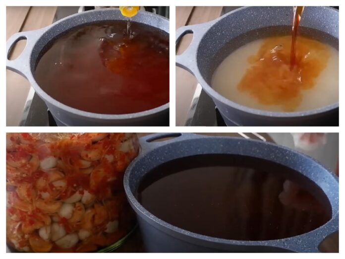 Nấu nước ngâm cà