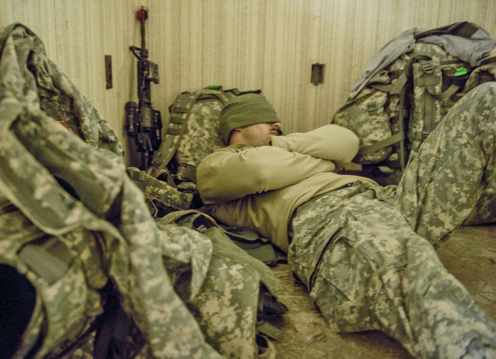 Phương pháp ngủ nhanh của Hải quân Mỹ (Ảnh: Internet)