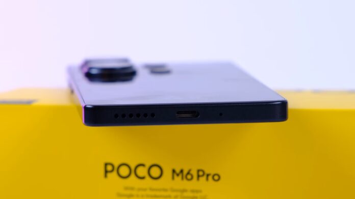 POCO M6 Pro sở hữu loa kép (Ảnh: Internet)