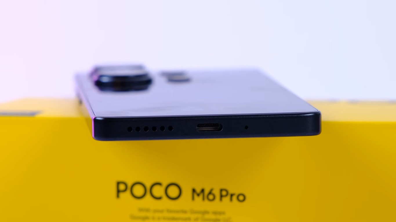 POCO M6 Pro sở hữu loa kép (Ảnh: Internet)