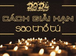 Cách cúng giải hạn sao Thổ Tú 2024