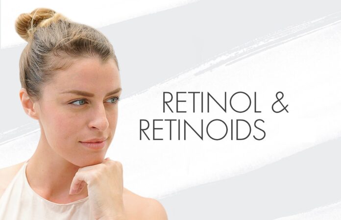 Sử dụng retinol và retinoids để tăng độ đàn hồi cho da (Ảnh: Internet)