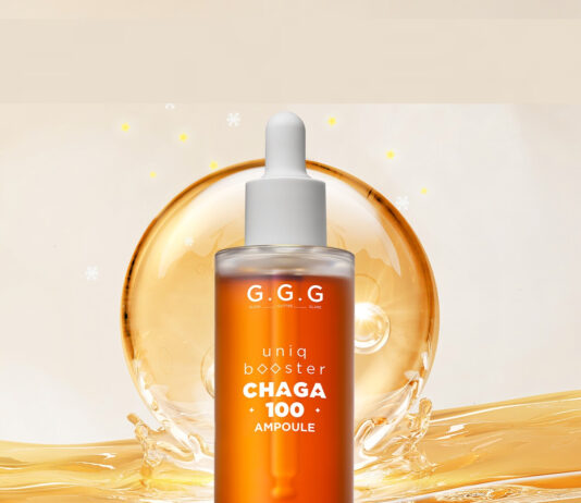 tinh chất nấm Chaga G.G.G Uniq Booster Chaga 100 Ampoule