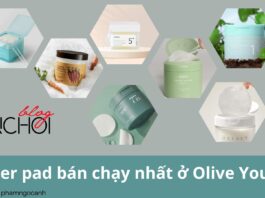 Top 7 toner pad bán chạy nhất ở Olive Young – xu hướng đắp toner pad chưa hề hạ nhiệt