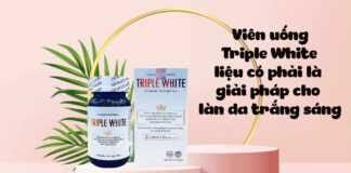 Viên uống Triple White (Ảnh: internet)