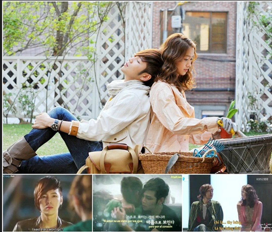 Love Rain mang chủ đề về tình đầu với những thổn thức ngọt ngào và lãng mạn khó quên.
