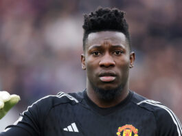 Thủ môn Andre Onana gây thất vọng trong màu áo Manchester United (Ảnh: Internet)