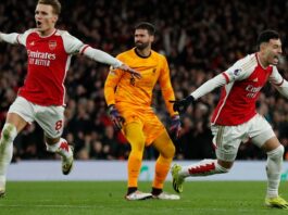 Arsenal có chiến thắng thuyết phục trước Liverpool (Ảnh: Internet)