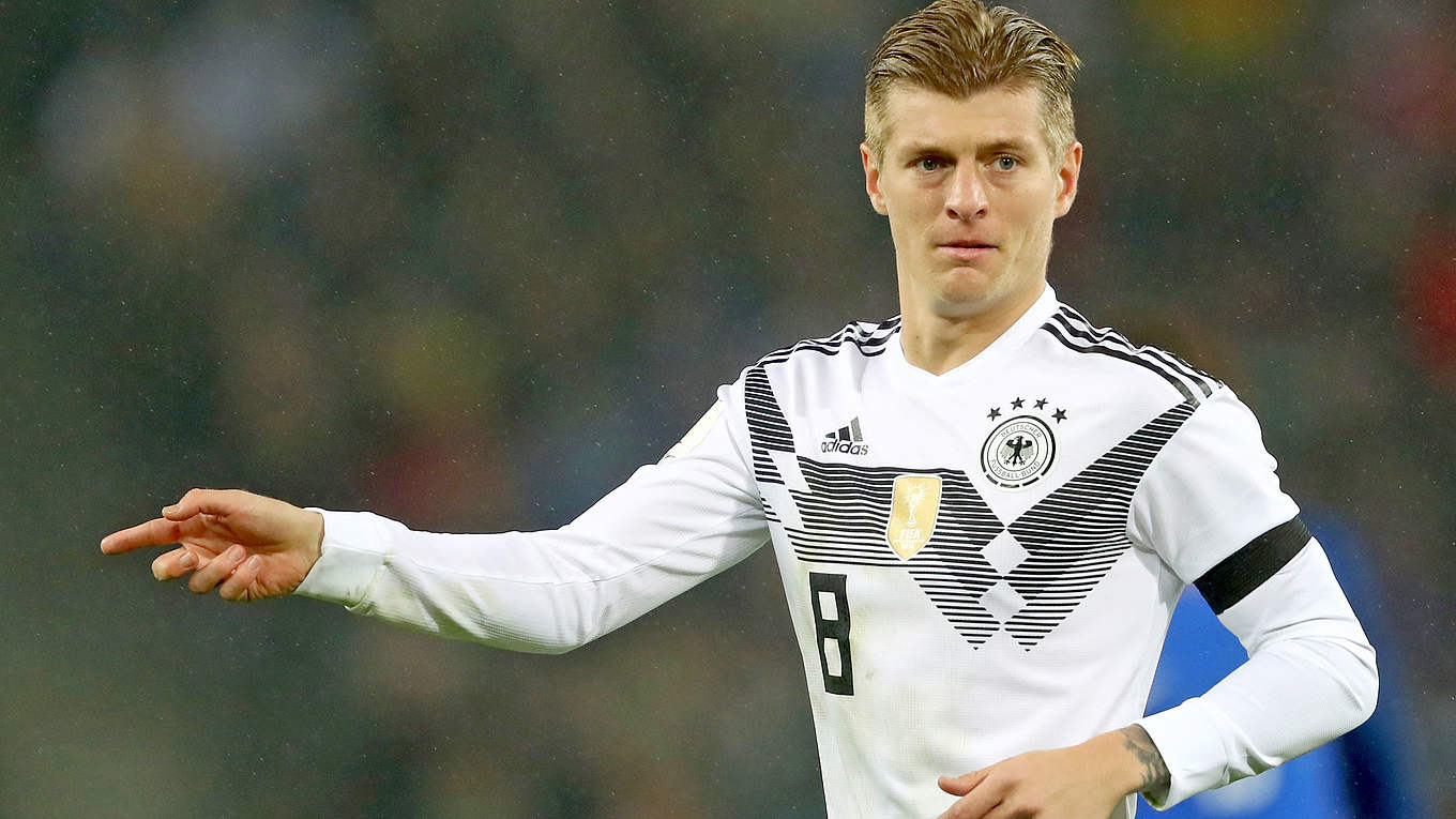 Kroos trong màu áo tuyển Đức (ảnh: Internet)