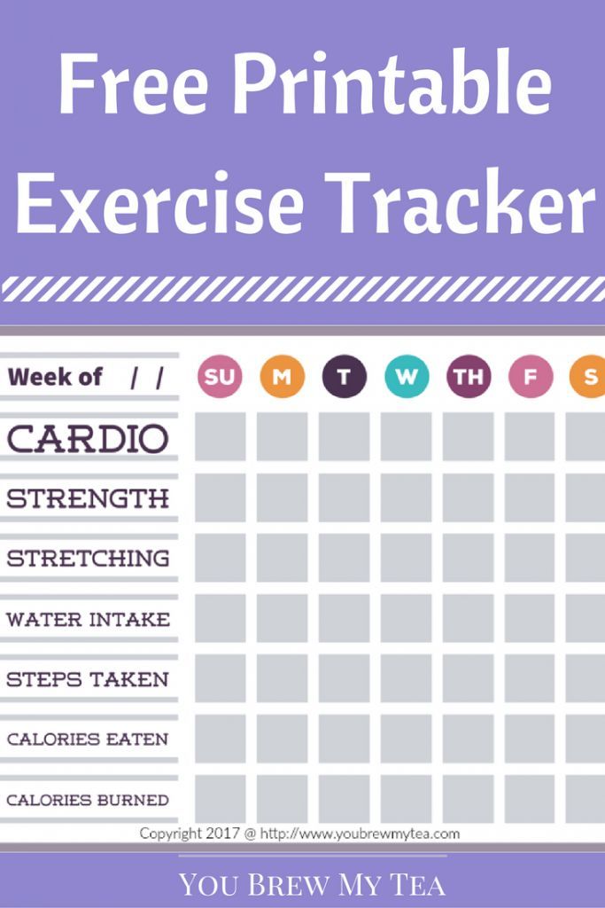 Mẫu này có các cột được điền sẵn để bạn dễ dàng theo dõi thói quen tập thể dục hàng tuần hơn.(Nguồn: Internet)