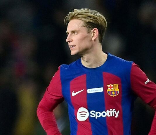 Frenkie De Jong đang khoác áo Barcelona (Ảnh: Internet)