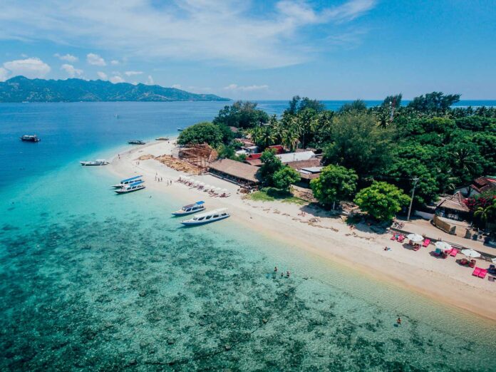 Gili Islands nổi tiếng với bãi biển đẹp, nước biển trong xanh và không khí yên bình (Nguồn: Internet)