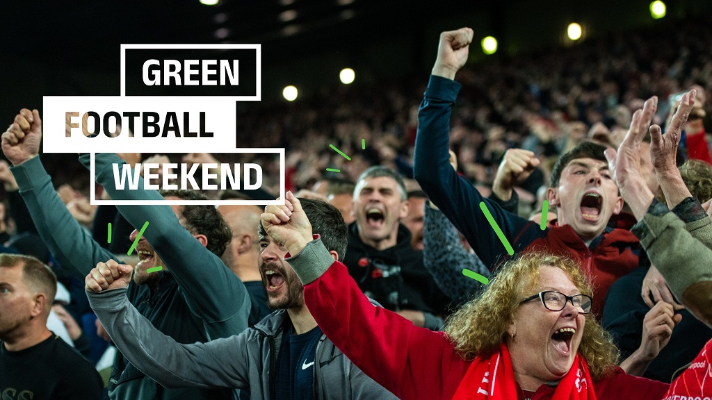 Sự kiện Green Football Weekend đang diễn ra ở Anh (Ảnh: Internet)