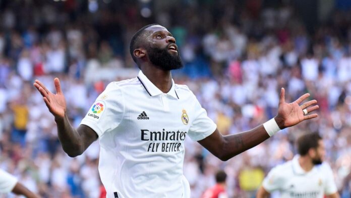 Rudiger trong màu áo Real Madrid (ảnh: Internet)