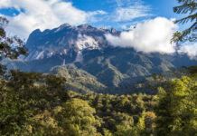 Núi Kinabalu cao nhất Đông Nam Á (Ảnh: Internet)