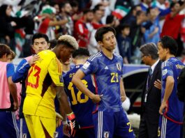 Tứ kết Asian Cup 2023: Nhật Bản là đội bóng tiếp theo nhận “trái đắng” trong những phút bù giờ Đội bóng đương kim Á quân là Nhật Bản đã ngậm ngùi dừng bước sau bàn thua phút bù giờ (Ảnh: Internet)