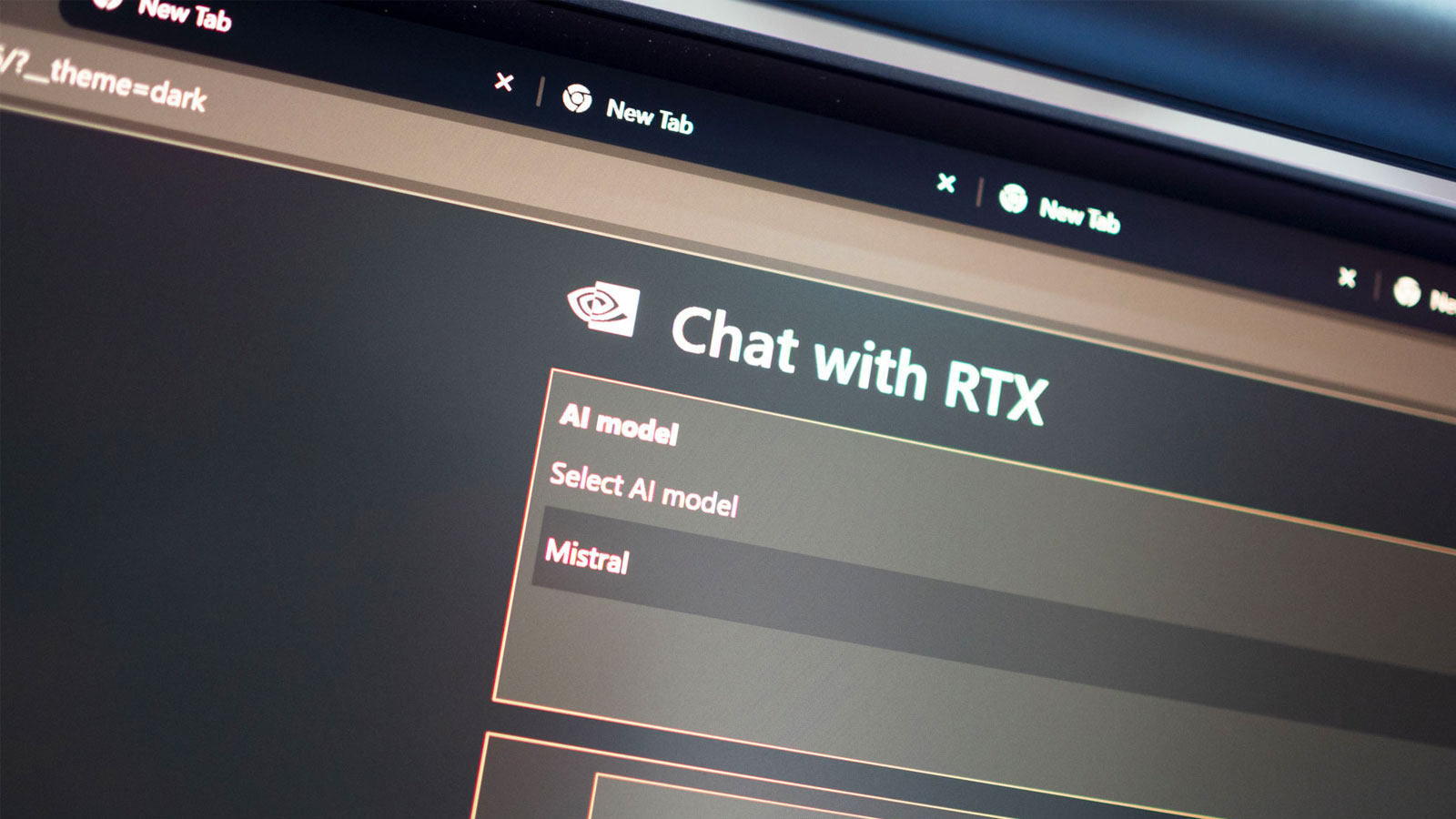 Chat with RTX, một công cụ mới cho phép người dùng trò chuyện với trí tuệ nhân tạo trực tiếp trên máy tính của bạn (Ảnh: Internet)
