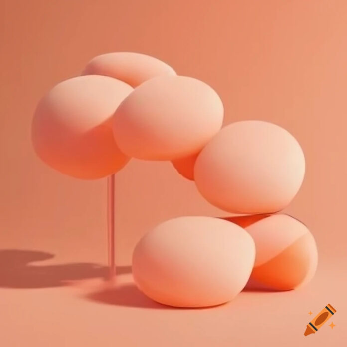 Hình nền màu Peach Fuzz (Ảnh: Internet)