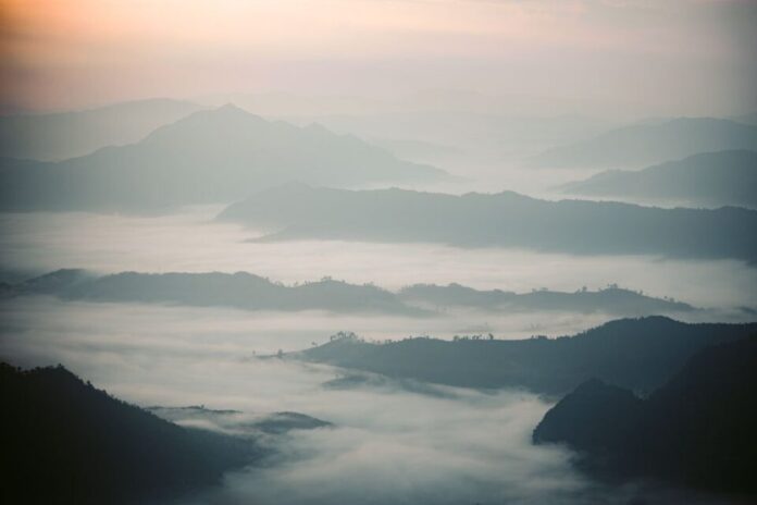 Biển sương ở Phu Chi Fa (Ảnh: Internet)