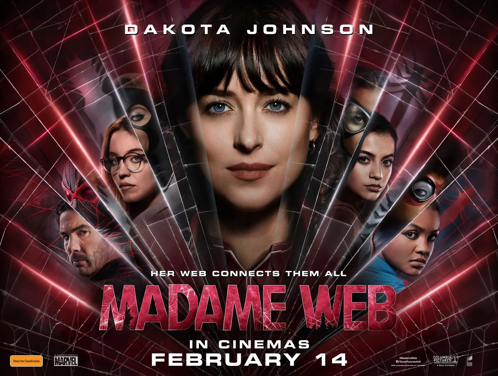 Poster phim Madame Web (Ảnh: Internet)