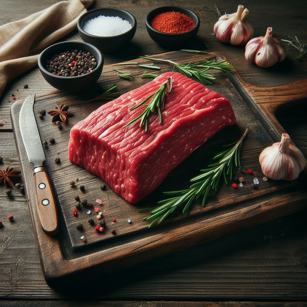 Thịt bò là nguyên liệu không thể thiếu để chế biến món ăn trong dịp Tết (Nguồn Ảnh: Tác Giả)