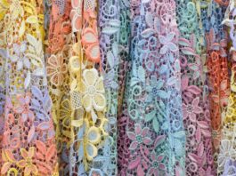 Vải ren là gì? Phân loại, ưu điểm và ứng dụng của loại vài này trong thiết kế nội thất (ảnh: Internet)