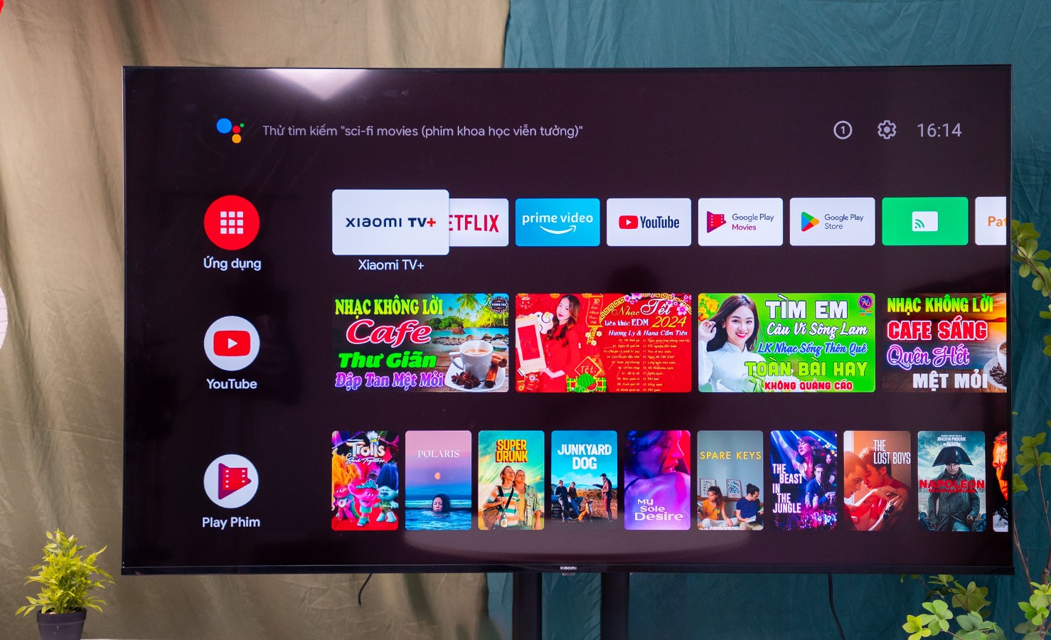 Xiaomi TV Stick 4K có giao diện là Android 11 TV (Ảnh: Internet)
