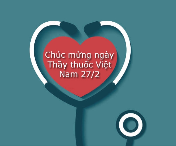 Lời chúc ngày thầy thuốc Việt Nam 27/2 (Ảnh: Internet)