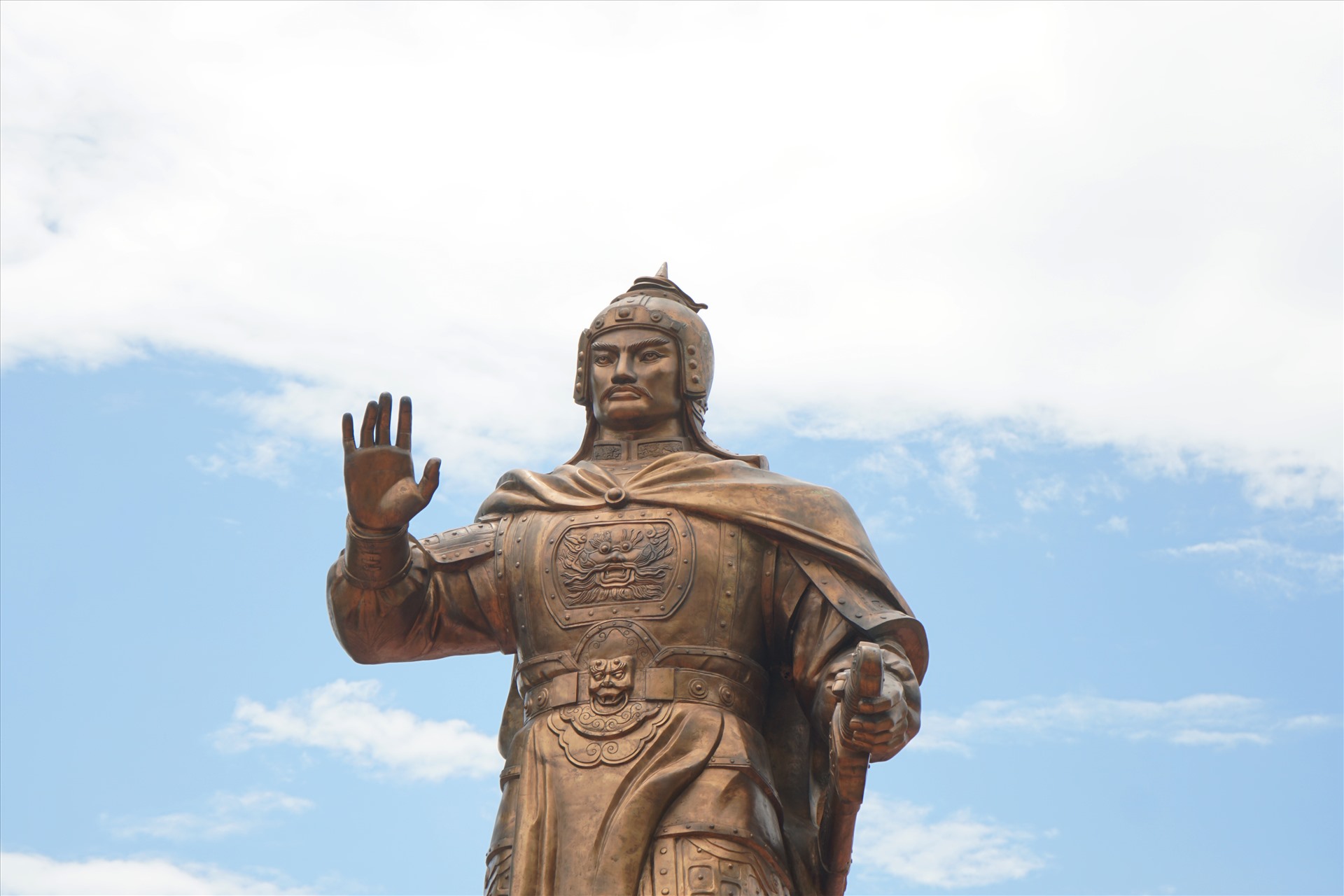 Tượng vua Quang Trung tại bảo tàng (Ảnh: internet)