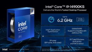 Intel Core i9-14900KS 6.2 GHz: Lời nhắc nhở về sự kết thúc của cuộc chiến xung nhịp MHz