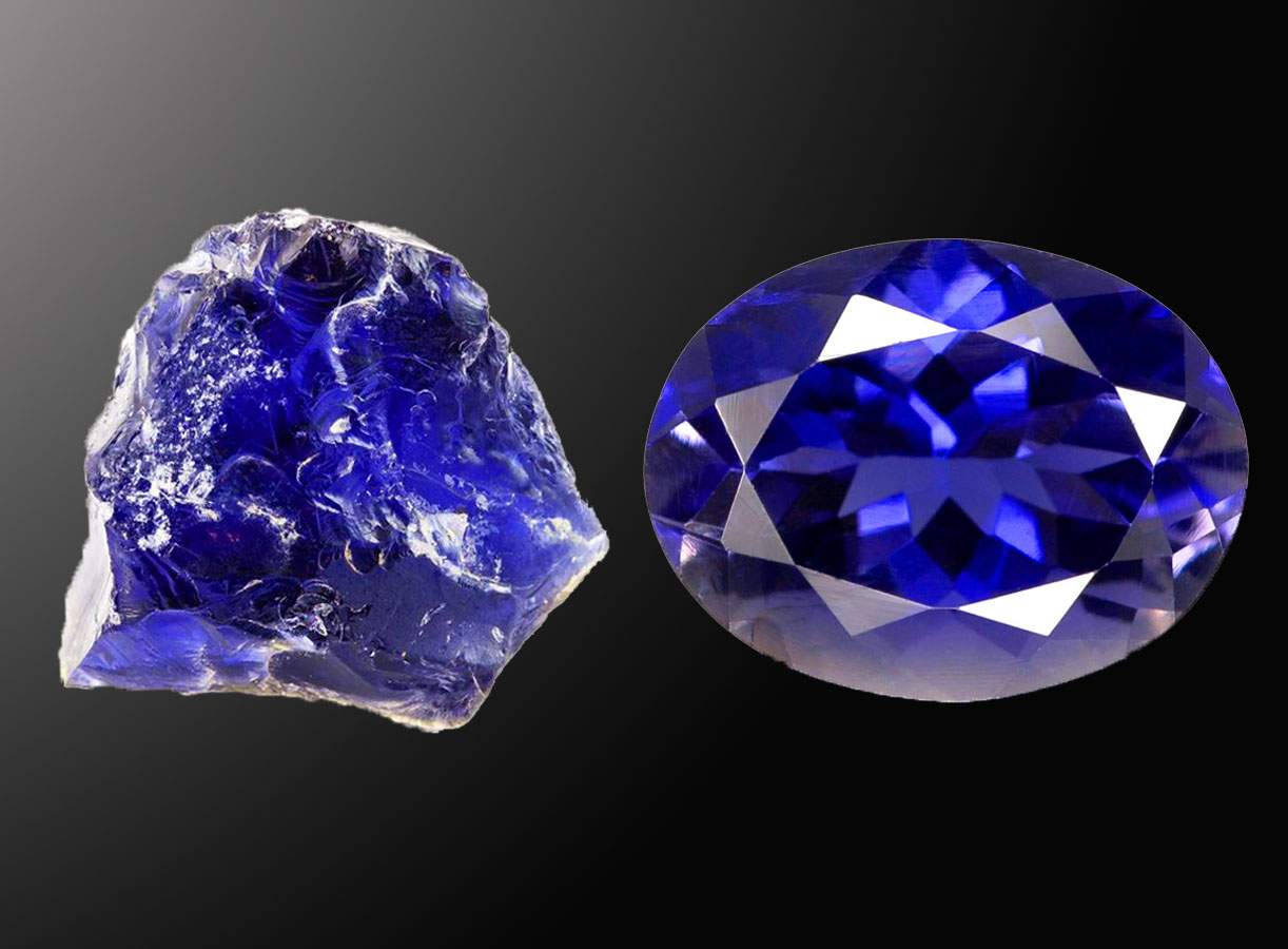 Đá sapphire tự nhiên – loại đá phong thủy mang nhiều ý nghĩa (Ảnh: Internet)