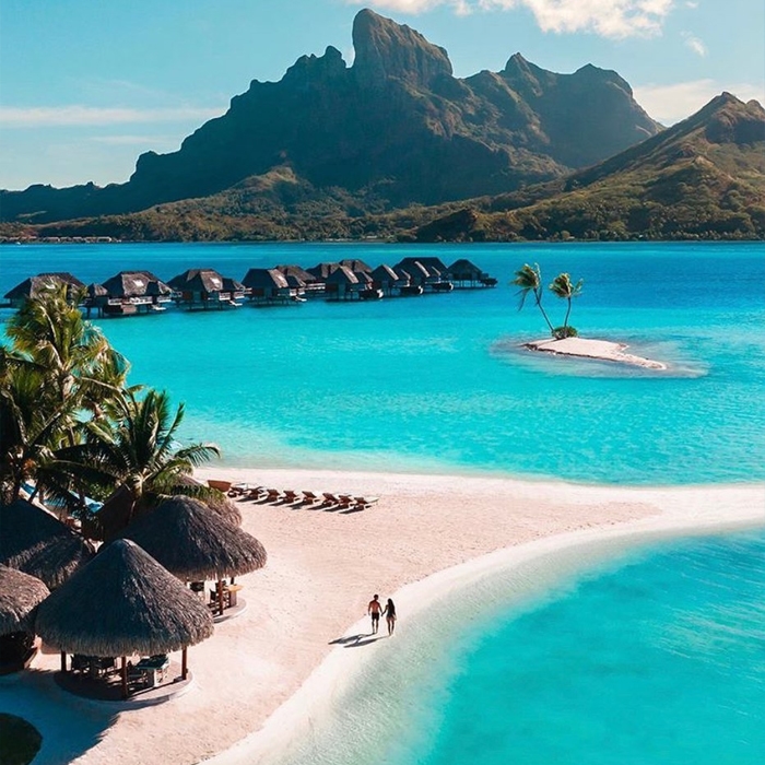 Đảo Bora Bora - Thiên đường nghỉ dưỡng của nước Pháp (Nguồn: Internet)