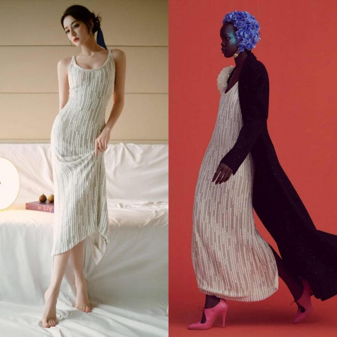 Địch Lệ Nhiệt Ba Ulyana Sergeenko S/S 2022 Haute Couture