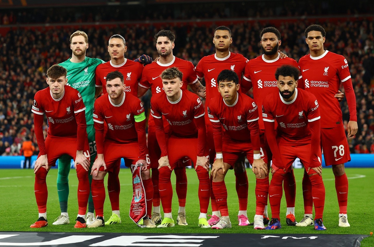 Đội hình xuất phát của chủ nhà Liverpool (Nguồn: Internet)