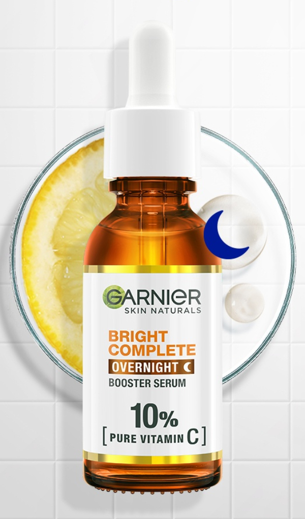 garnier bright complete overnight serum
