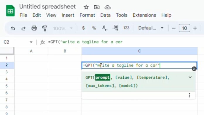 GPT-2 - Ám ảnh ngày nào giờ được nhồi nhét vào bảng tính Excel Chat GPT dự án excel Google Sheet GPT 2 Hướng dẫn khám phá LLM ngôn ngữ phát triển