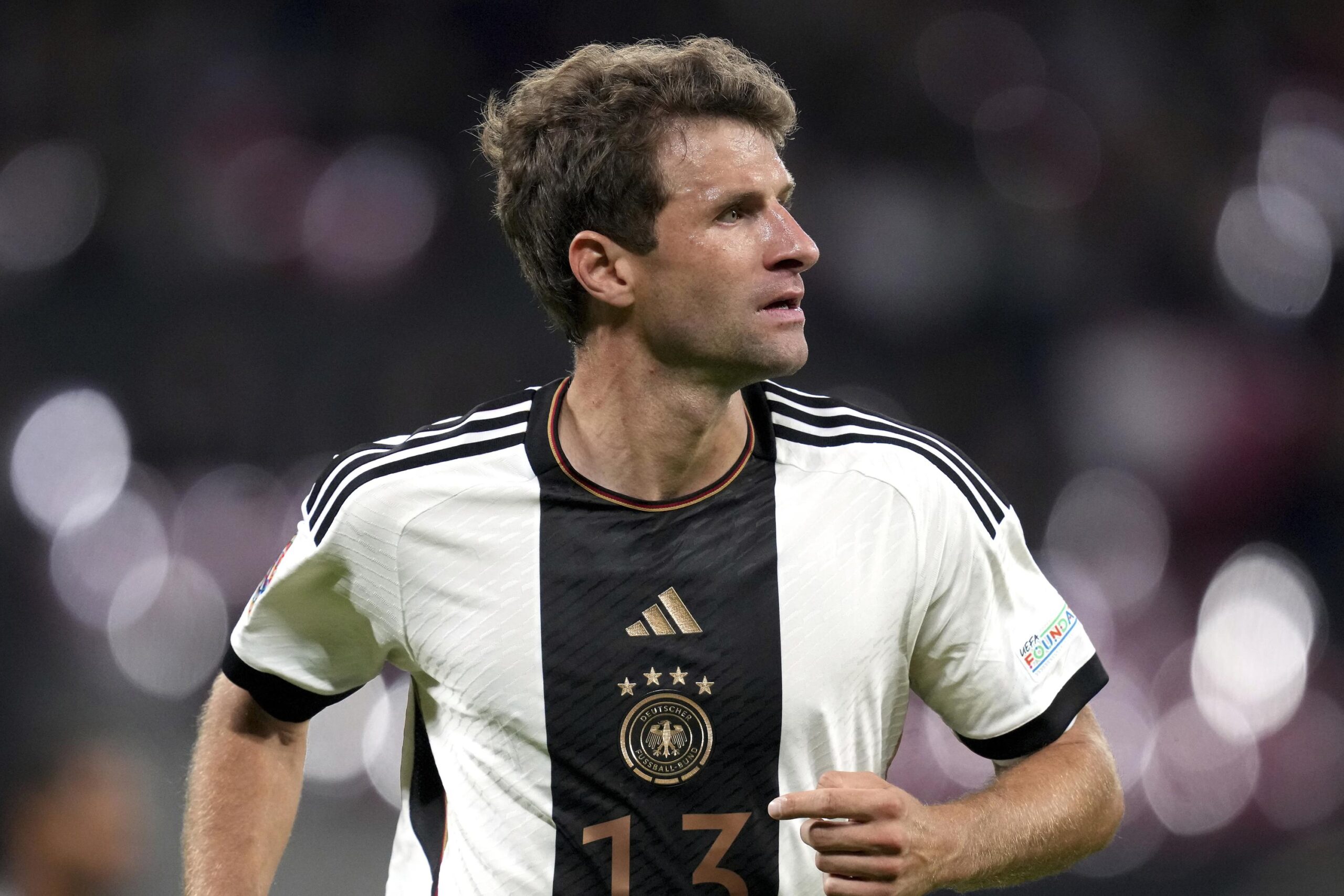 Muller trong màu áo đội tuyển Đức (ảnh: Internet)
