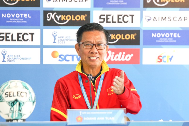 HLV Hoàng Anh Tuấn hi vọng U23 Việt Nam sẽ đạt được mọi mục tiêu đã đề ra (Nguồn: Internet)