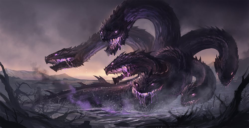 Hydra - Một quái vật kỳ dị và đáng sợ (Nguồn: Internet)