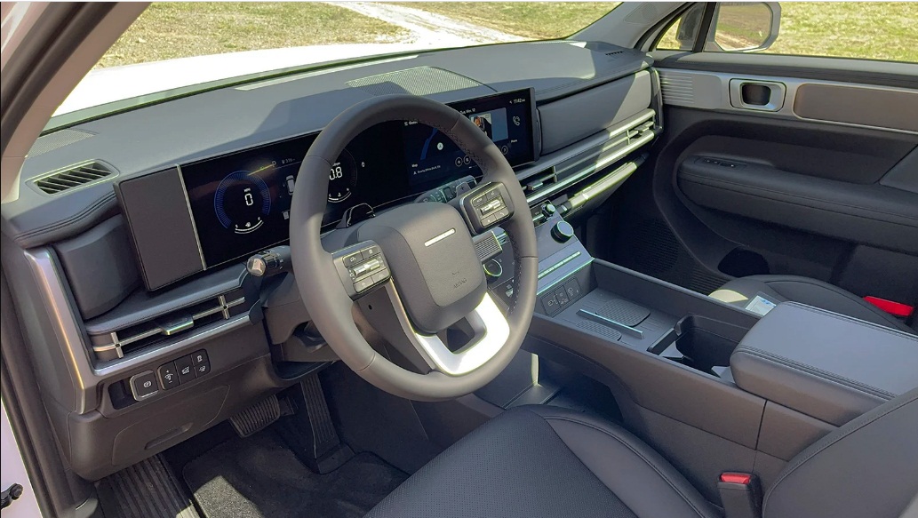 Nội thất của xe Hyundai Santa Fe XRT 2024 (Ảnh: Internet)