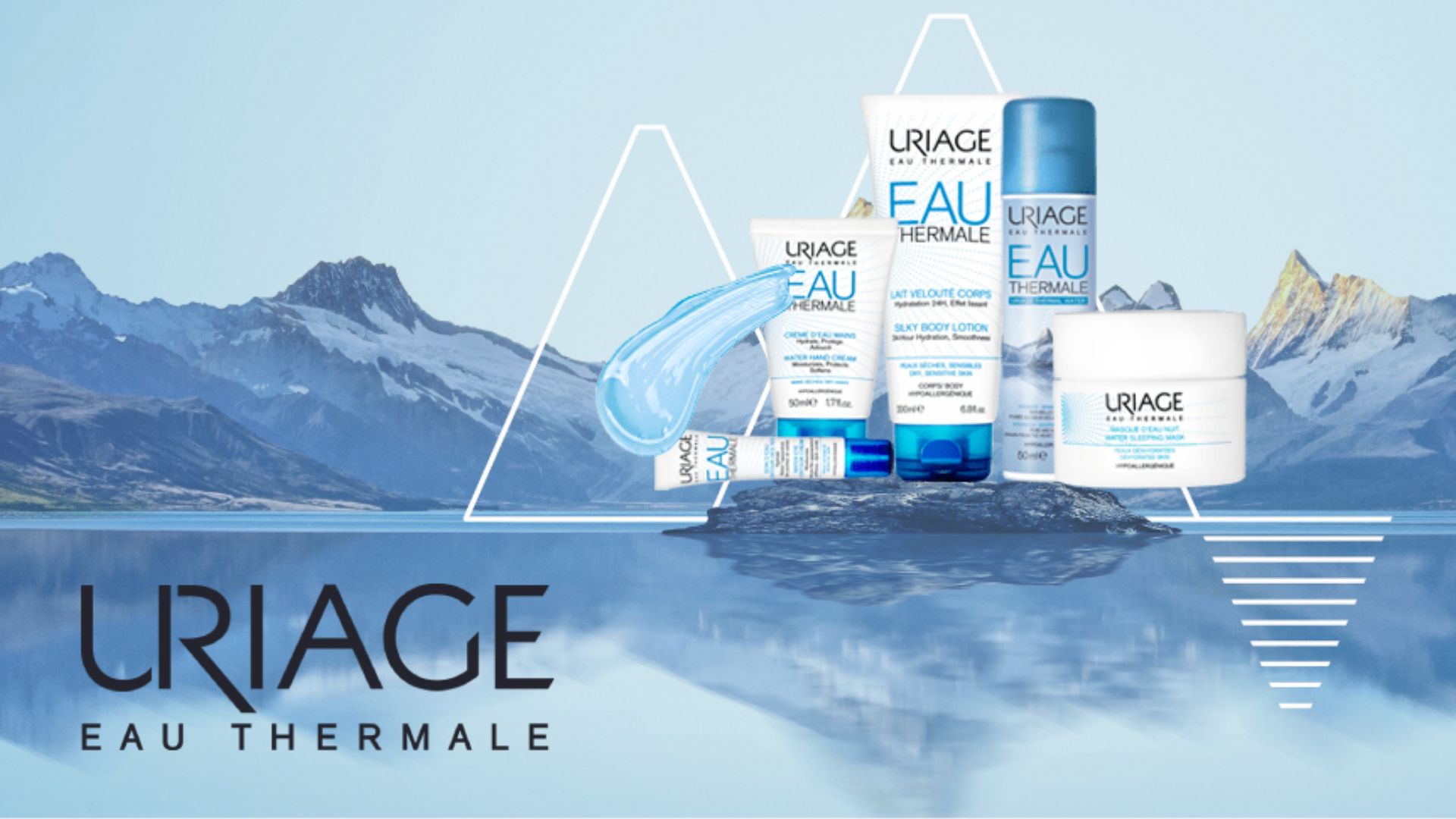 Uriage là thương hiệu dược mỹ phẩm nổi tiếng của Pháp (Nguồn: Internet)