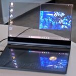 Project Crystal – laptop màn hình trong suốt của Lenovo (Ảnh: Internet)
